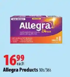 London Drugs Allegra Products offer