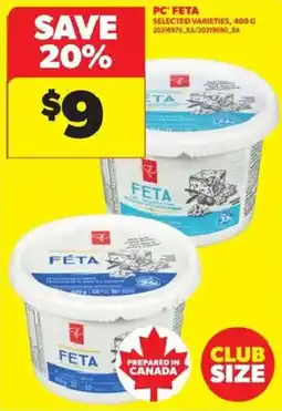 Atlantic Superstore PC Feta offer