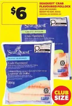 Atlantic Superstore Seaquest crab flavoured pollock offer