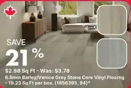 Kent Barley/Venice Grey Stone Core Vinyl Flooring offer
