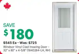 Kent Windsor Vinyl Clad Inswing Door offer