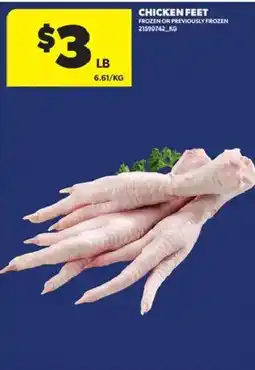 Atlantic Superstore Chicken Feet offer