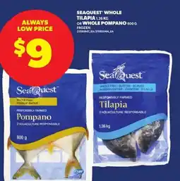 Atlantic Superstore Seaquest whole tilapia or whole pompano offer