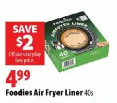 London Drugs Foodies air fryer liner offer