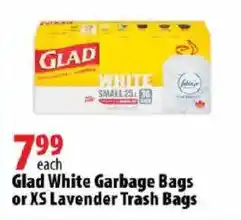 London Drugs Glad White Garbage Bags offer
