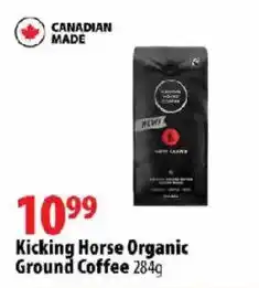 London Drugs Kicking Horse Organic Ground Coffee offer