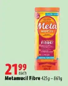 London Drugs Metamucil Fibre offer