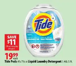London Drugs Tide Pods offer