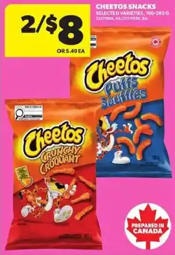 Atlantic Superstore Cheetos snacks offer