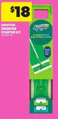 Atlantic Superstore Swiffer sweeper starter kit offer