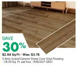 Kent 5 mm grand canyon stone core vinyl flooring offer