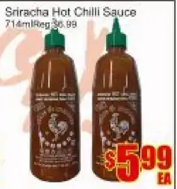 Fu Yao Supermarket Sriracha Hot Chilli Sauce offer