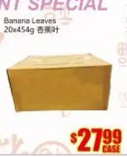Fu Yao Supermarket Banana Leaves offer
