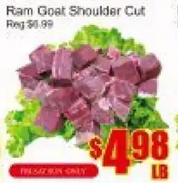 Fu Yao Supermarket Ram Goat Shoulder Cut offer