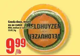 Bonanza Gouda doux, moyen ou au cumin offer