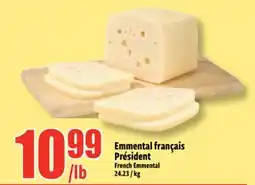 Bonanza Président French Emmental offer