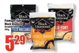 Bonanza Fromage râpé Black Diamond offer