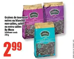 Bonanza Graines de tournesol noires ou blanches non-salées, salées ou extra salées offer
