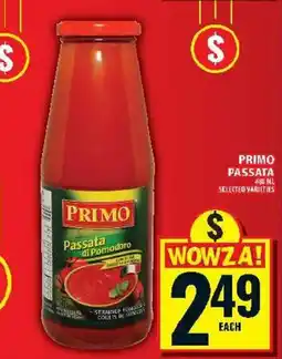 Food Basics Primo passata di pomodoro offer