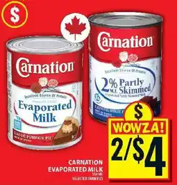Food Basics Carnation evaporated milk offer