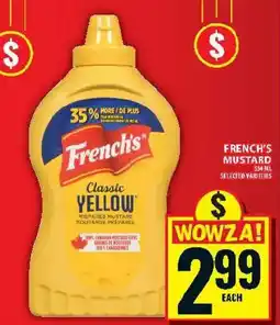 Food Basics French's classic yellow offer