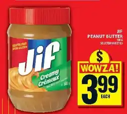 Food Basics Jif creamy crèmeux peanut butter offer