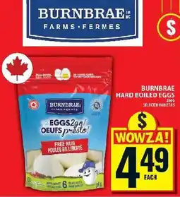 Food Basics Burnbrae hard boiled eggs offer