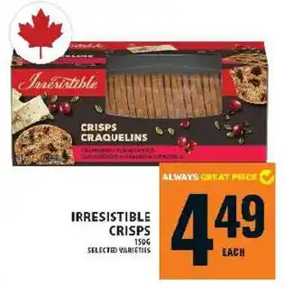 Food Basics Irresistible crisps offer