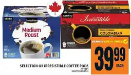 Food Basics Keurig selection or irresistible coffee pods offer
