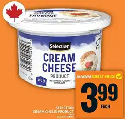 Food Basics Selection cream cheese product offer