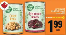 Food Basics Life Smart organic beans offer