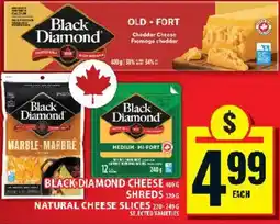 Food Basics Black Diamond cheese offer