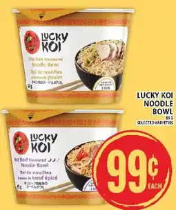 Food Basics Lucky Koi noodle bowl offer