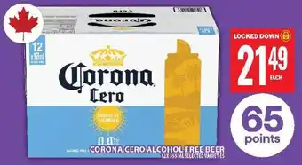Food Basics Corona Cero alcohol free beer offer