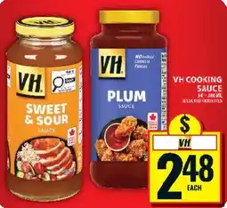 Food Basics VH cooking sauce offer