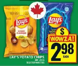 Food Basics Lay's potato chips offer