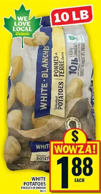 White potatoes