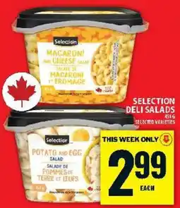 Food Basics Selection deli salads offer