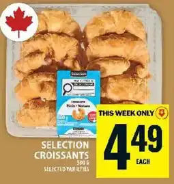 Food Basics Selection croissants offer