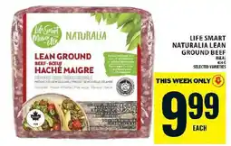 Food Basics Life Smart Naturalia Lean Ground Beef offer