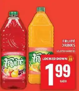 Food Basics Fruite drinks offer