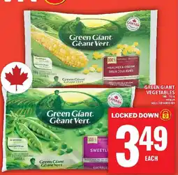 Food Basics Green Giant vegetables offer