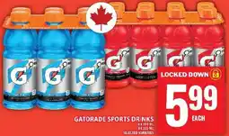 Food Basics Gatorade sports drinks offer