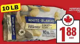 Food Basics White Blanché washed potatoes offer