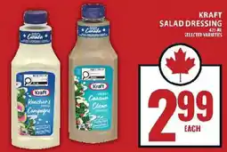 Food Basics Kraft salad dressing offer