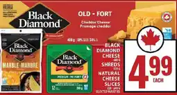 Food Basics Black Diamond cheese offer