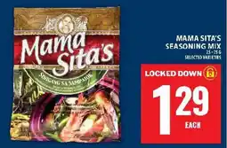 Food Basics Mama Sita's seasoning mix offer