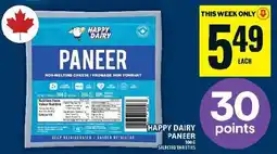Food Basics Happy Dairy Paneer offer