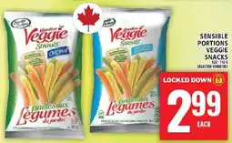Food Basics Sensible Portions veggie snacks offer