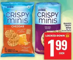 Food Basics Quaker crispy mins offer